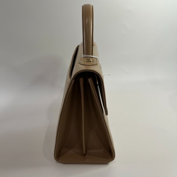 【6MK】Givenchy Beige Leather Handbag sku#85257 (gently used) - Picture 4 of 16